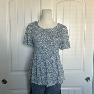 Smock babydoll top
